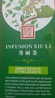 Mängden socker i Infusion xiu li