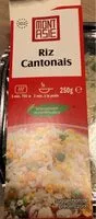 Mängden socker i Riz cantonais
