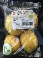 Mängden socker i Citron