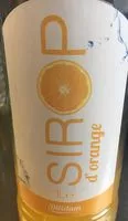 Mängden socker i Sirop d'Orange
