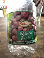 Mängden socker i Raisin grappe
