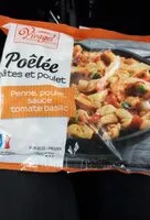 Mängden socker i Poêlée pâtes et poulet