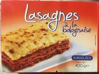 Mängden socker i Lasagnes à la Bolognaise