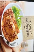 Mängden socker i Crêpes aux champignons