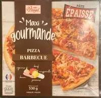 Mängden socker i Pizza barbecue Maxi gourmande