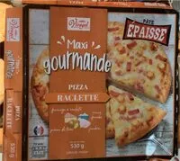 Mängden socker i Maxi Gourmande Pizza Raclette