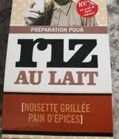 Mängden socker i Préparation Riz Au Lait Noisette