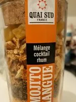 Mängden socker i Melange cocktail mojito mangue