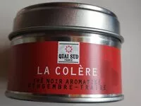 Mängden socker i Thé noir- la colère