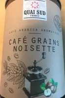 Mängden socker i Cafe grains noisettes