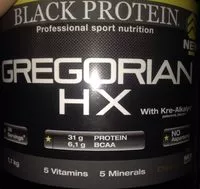 Mängden socker i Gregorian HX