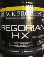 Mängden socker i Gregorian HX