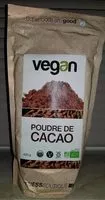 Mängden socker i Poudre de cacao
