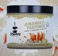Mängden socker i Amandes à Tartiner - Purée d'Amandes Complètes