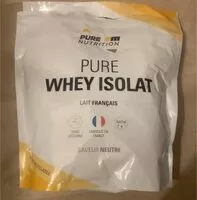 Mängden socker i Pure Whey Isolat Saveur neutre