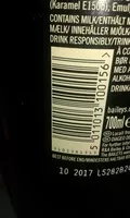 Mängden socker i baileys