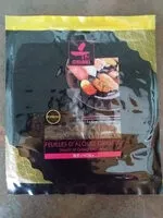 Mängden socker i Nori - Feuilles D'algues grillées