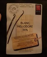 Mängden socker i Chocolat blanc heliodore vanille