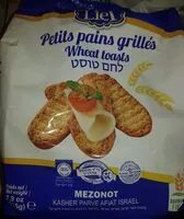 Mängden socker i Petits pains grillés