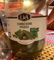 Mängden socker i Cornichon pickles
