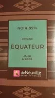 Mängden socker i Noir 85 Equateur