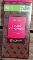 Mängden socker i L'ultra croquante lait 39% avoine riz