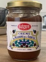 Mängden socker i Crème de marrons de l’ardèche