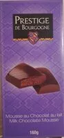 Mängden socker i Mousse au Chocolat au lait