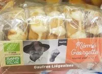 Mängden socker i Gaufres Liégeoises