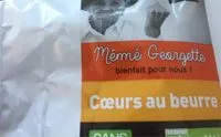 Mängden socker i Coeurs au beurre