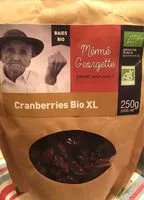 Mängden socker i Cranberry bio XL