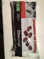 Mängden socker i BONBONS DE COOKIES