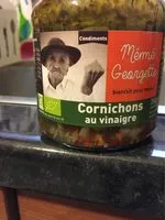 Mängden socker i Cornichons au vinaigre