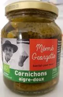 Mängden socker i Cornichons aigre-doux
