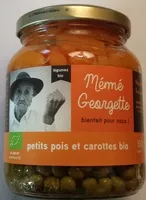 Mängden socker i Petits pois et carottes bio
