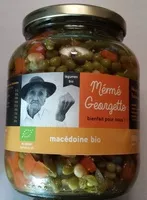Mängden socker i Macédoine bio