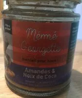 Mängden socker i Pâte à tartiner Amandes et Noix de coco