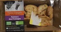 Mängden socker i Palmiers aux fromages