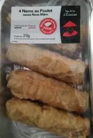 Mängden socker i 4 Nems au Poulet sauce Nuoc Mâm