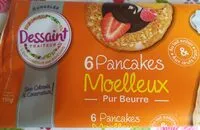 Mängden socker i 6 pancakes moelleux pur beurre