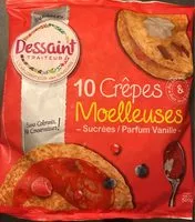 Mängden socker i Crêpes Moelleuses