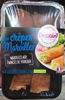 Mängden socker i Les crêpes Maroilles [Maroilles AOP, émincés de poireaux]