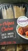 Mängden socker i Crêpes chorizo emmental légumes
