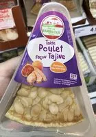 Mängden socker i Tarte Poulet façon Tajine