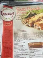 Mängden socker i Ficelle picard crepes