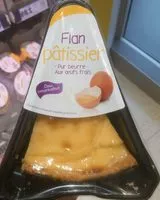 Mängden socker i Flan pâtissier pur beurre aux œufs frais