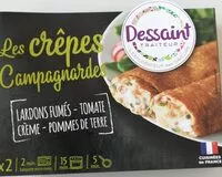 Mängden socker i Les crêpes campagnardes