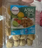 Mängden socker i Acras de morue