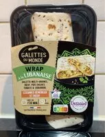 Mängden socker i Wrap à la libanaise