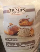 Mängden socker i Farine pour pain de campagne